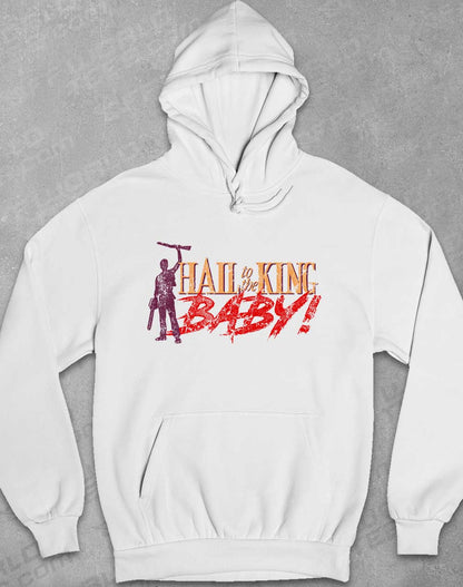 Arctic White - Hail to the King Baby Hoodie