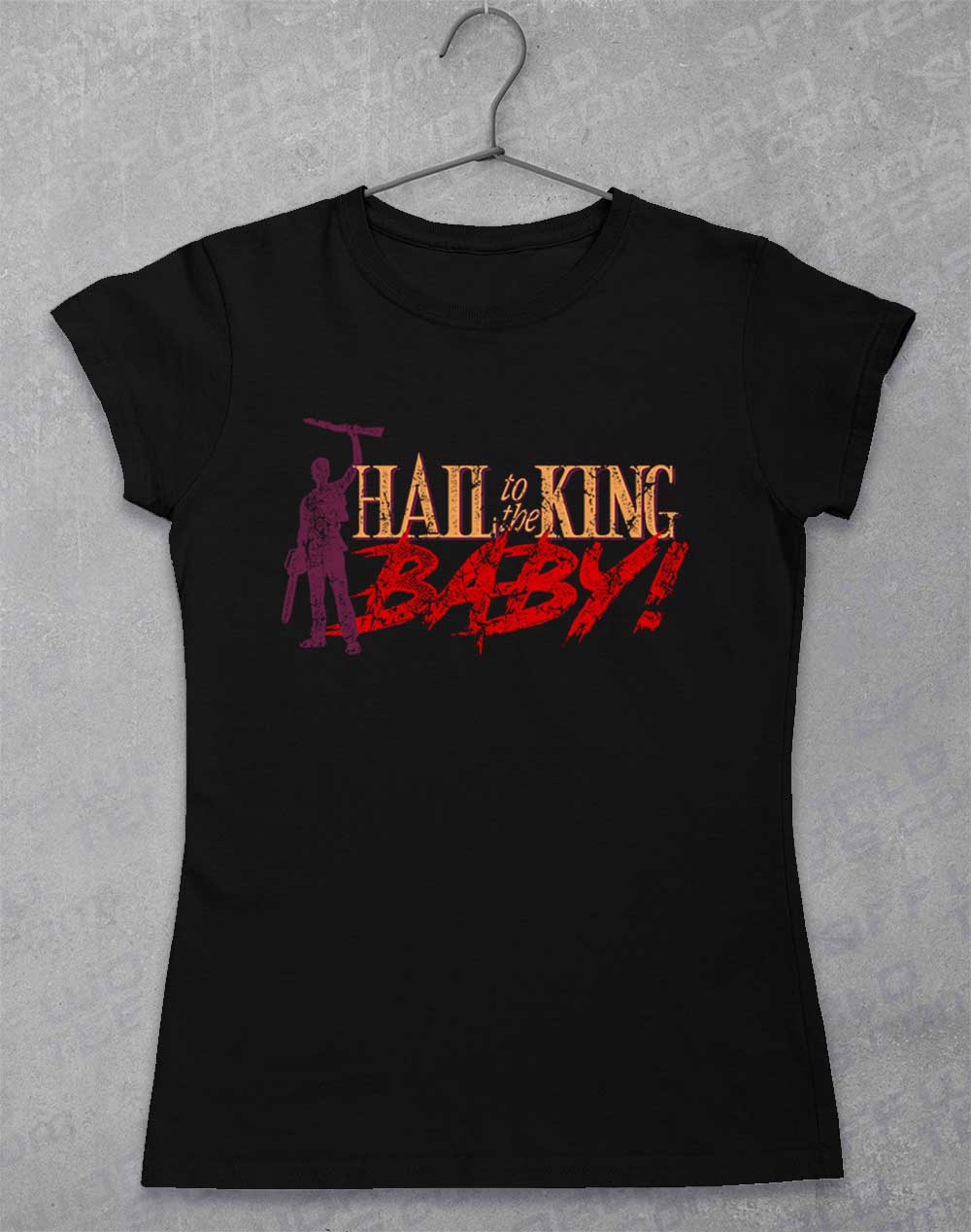 Black - Hail to the King Baby Women's T-Shirt