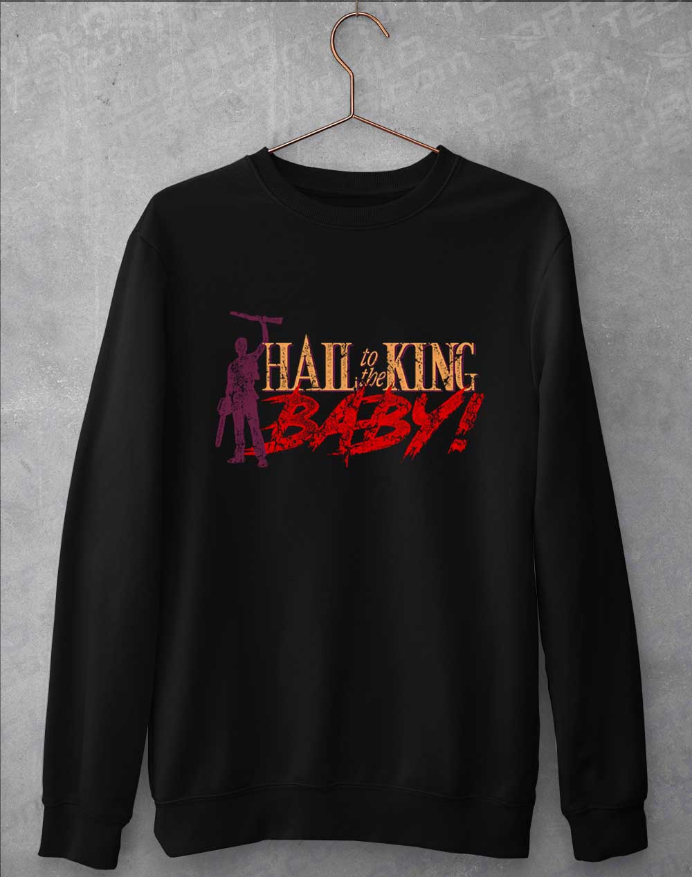 Jet Black - Hail to the King Baby Sweatshirt