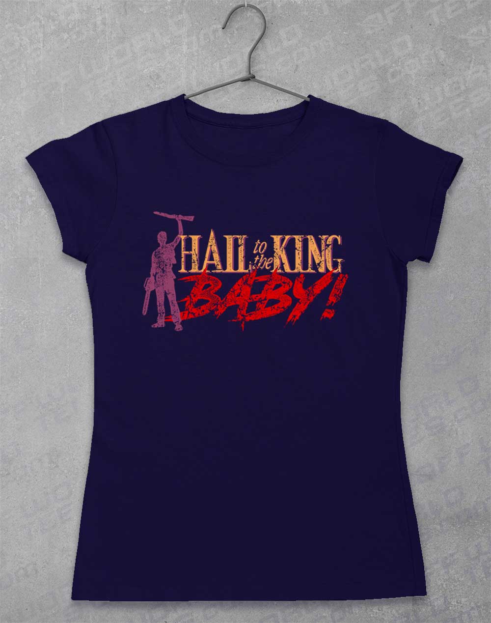 Navy - Hail to the King Baby Women's T-Shirt