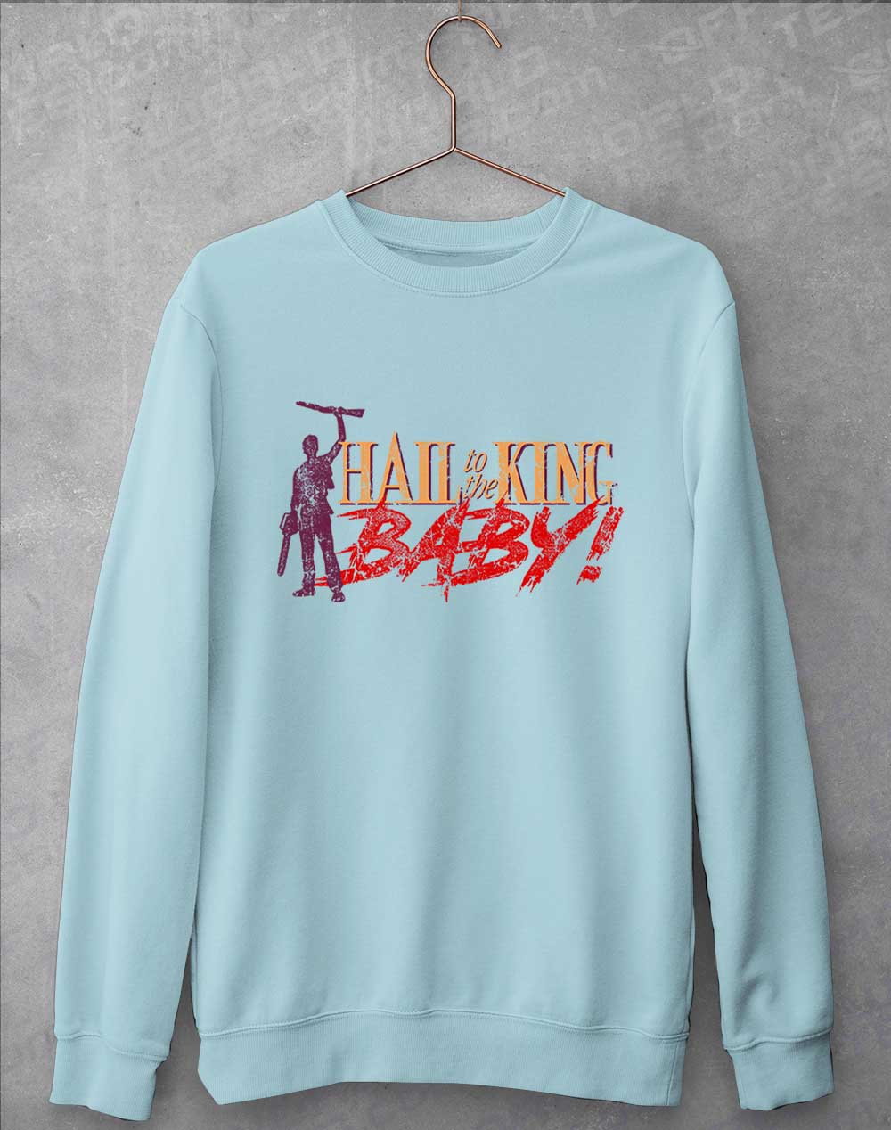 Sky Blue - Hail to the King Baby Sweatshirt