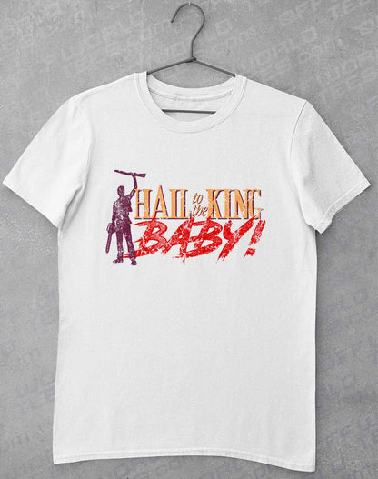 White - Hail to the King Baby T-Shirt
