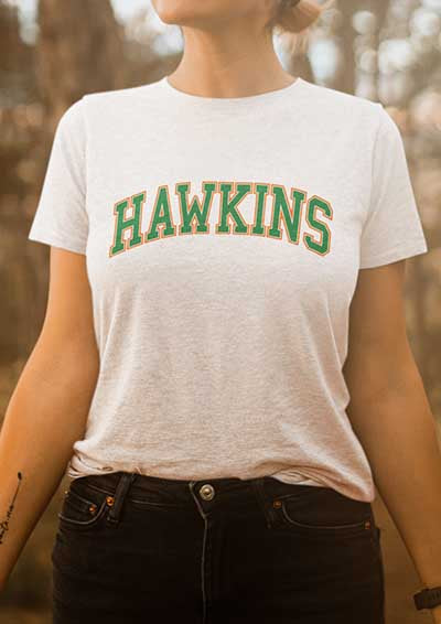 Hawkins High Arched Logo Women's T-Shirt