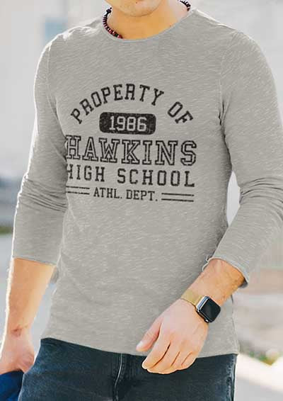 Hawkins High School Athletics 1986 Long Sleeve T-Shirt