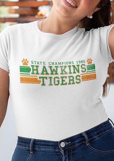 Hawkins Tigers State Champs 1986 Women's T-Shirt
