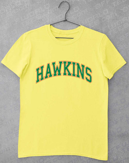 Cornsilk - Hawkins High Arched Logo T-Shirt