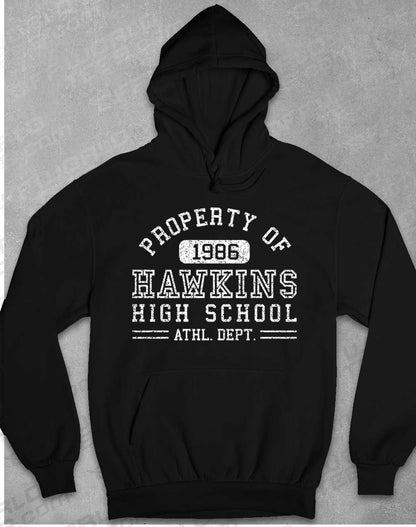 Jet Black - Hawkins High School Athletics 1986 Hoodie