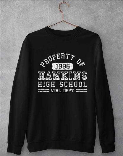 Jet Black - Hawkins High School Athletics 1986 Sweatshirt