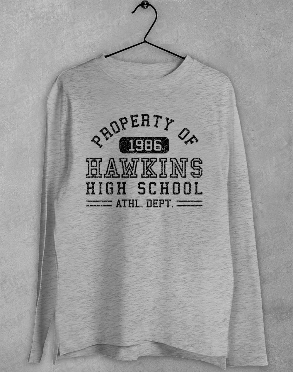 Sport Grey - Hawkins High School Athletics 1986 Long Sleeve T-Shirt