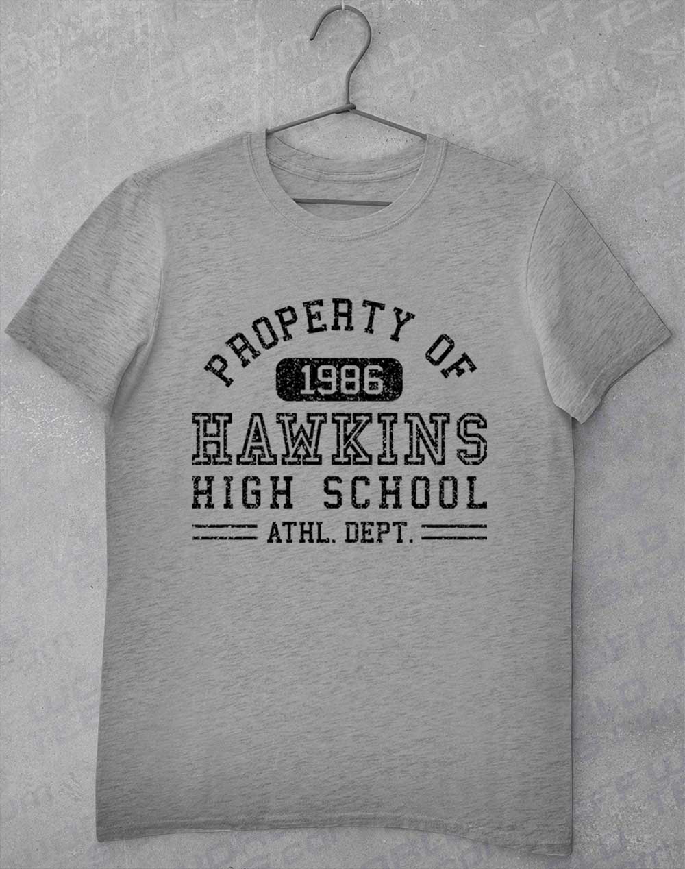 Sport Grey - Hawkins High School Athletics 1986 T-Shirt