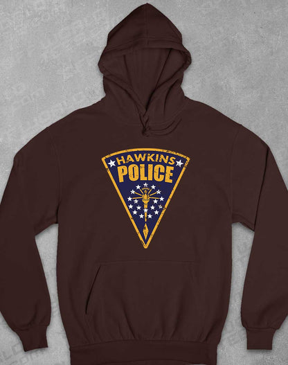 Hot Chocolate - Hawkins Police Shield Logo Hoodie