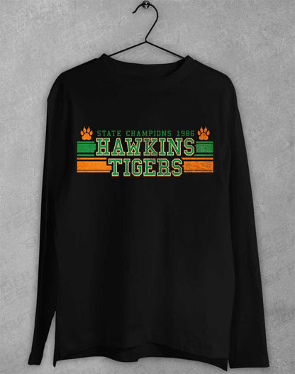 Black - Hawkins Tigers State Champs 1986 Long Sleeve T-Shirt