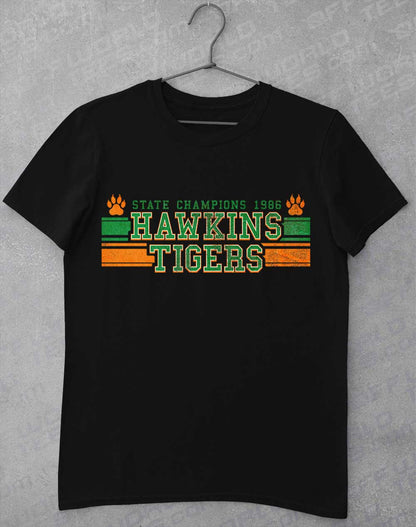 Black - Hawkins Tigers State Champs 1986 T-Shirt