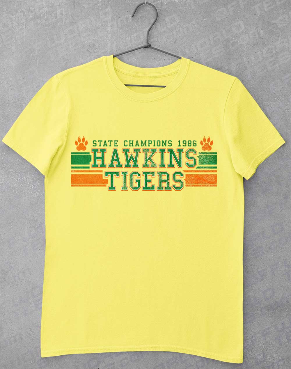 Cornsilk - Hawkins Tigers State Champs 1986 T-Shirt