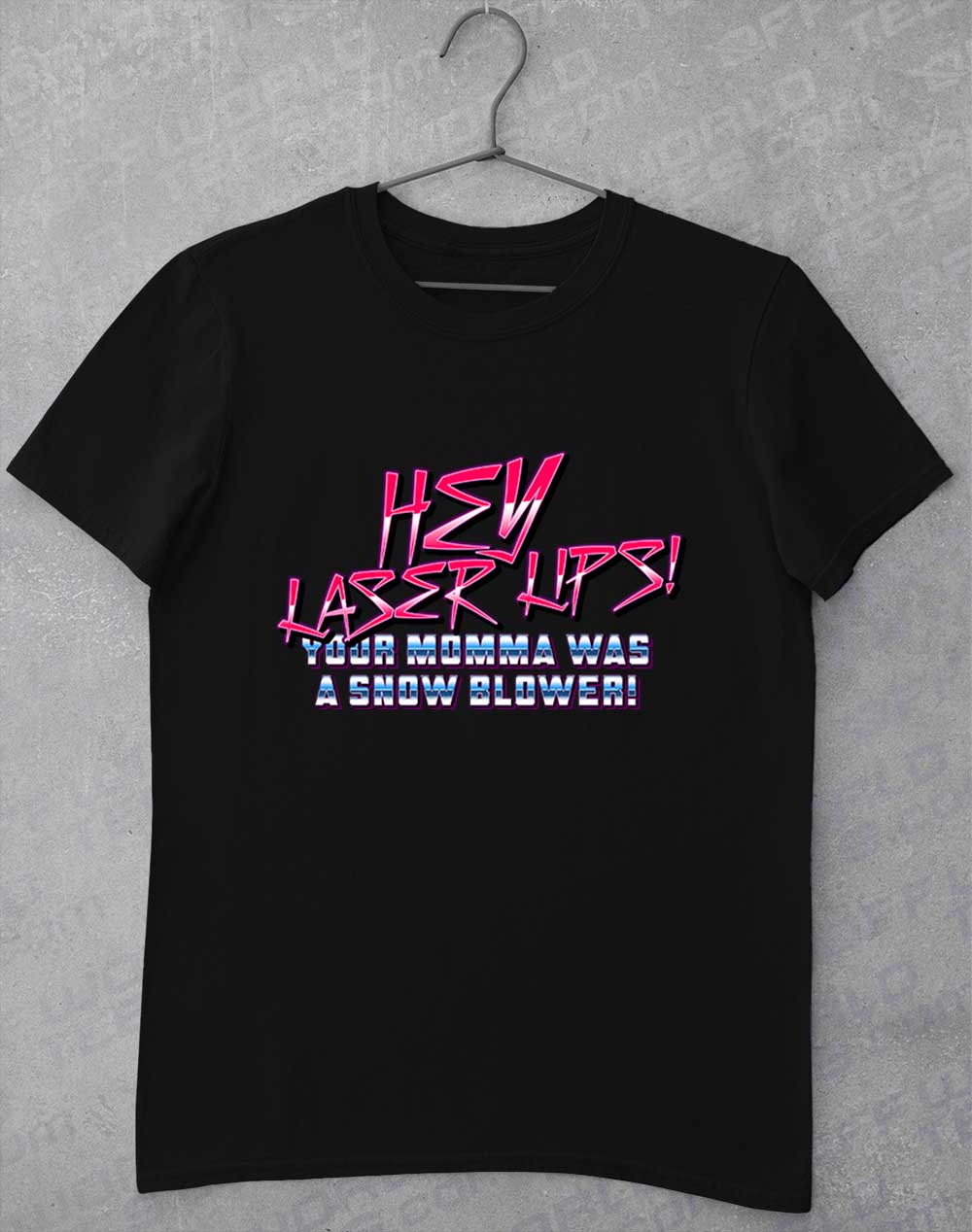 Black - Hey Laser Lips T-Shirt