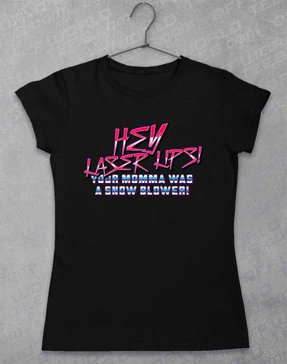 Black - Hey Laser Lips Women's T-Shirt
