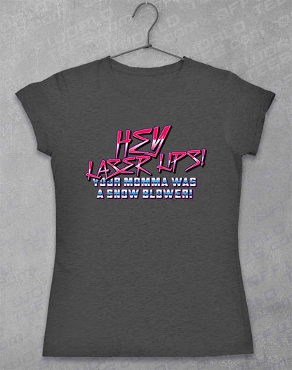 Dark Heather - Hey Laser Lips Women's T-Shirt