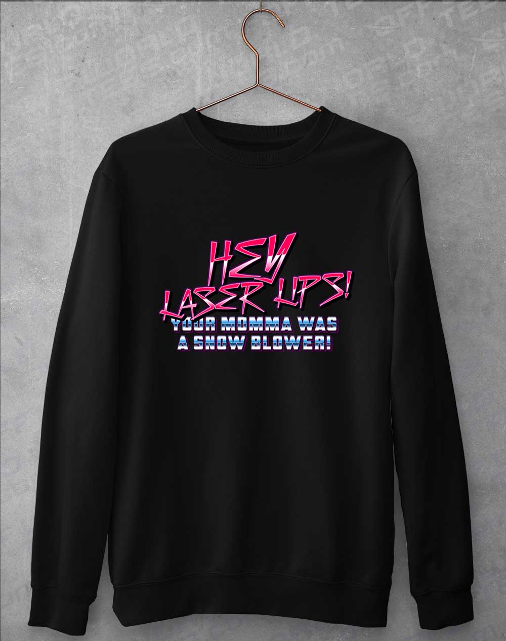 Jet Black - Hey Laser Lips Sweatshirt