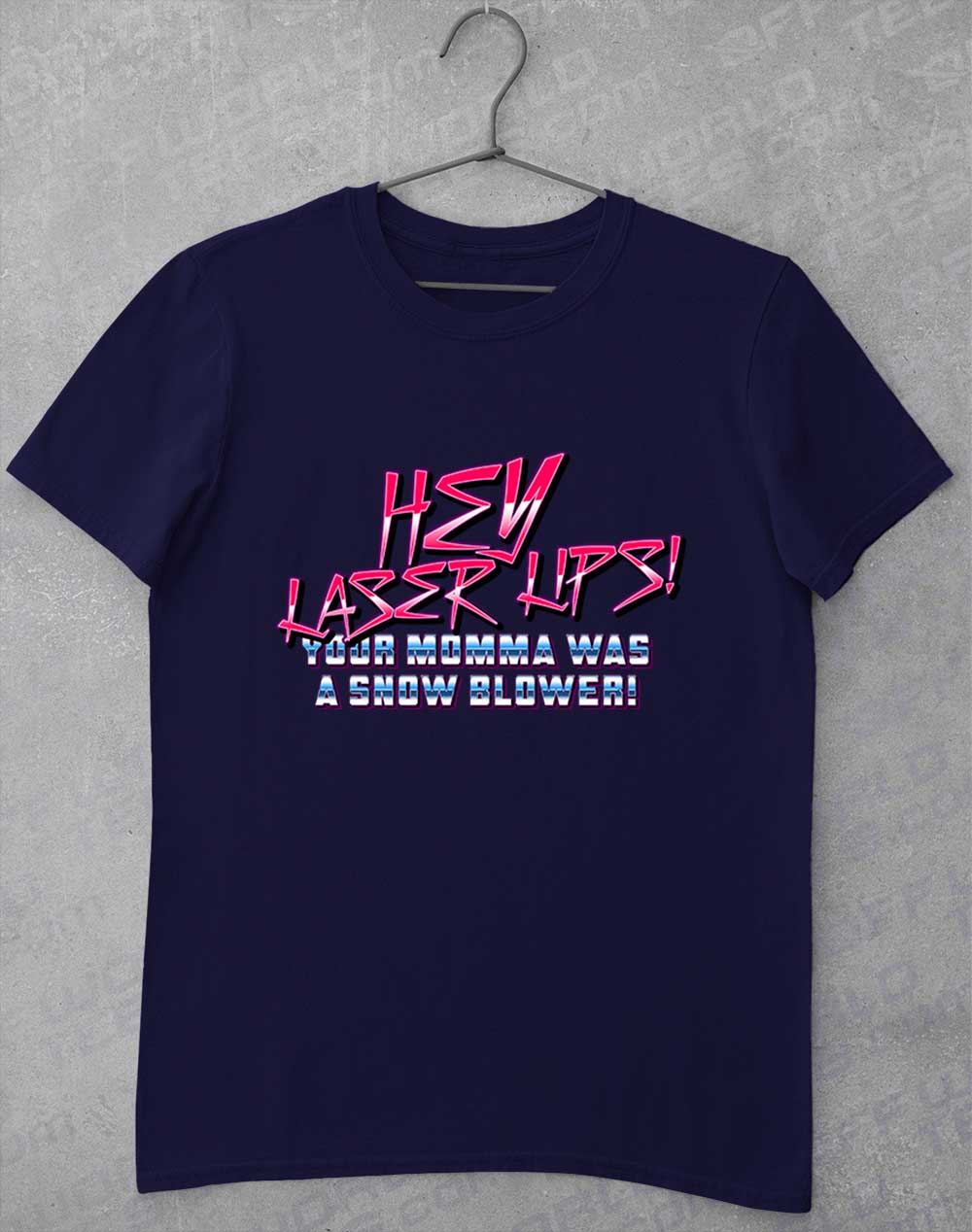 Navy - Hey Laser Lips T-Shirt