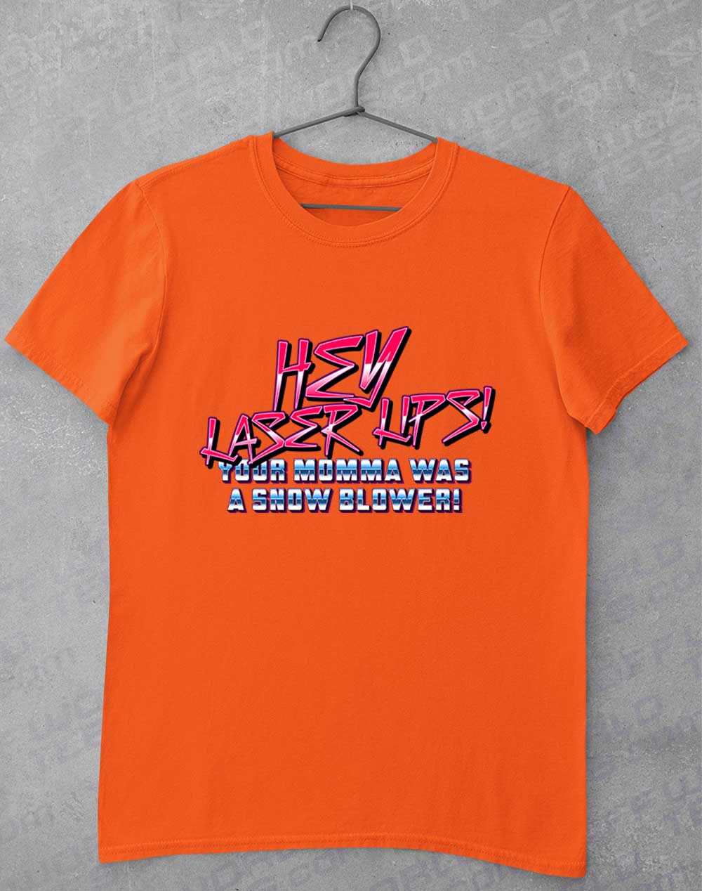 Orange - Hey Laser Lips T-Shirt