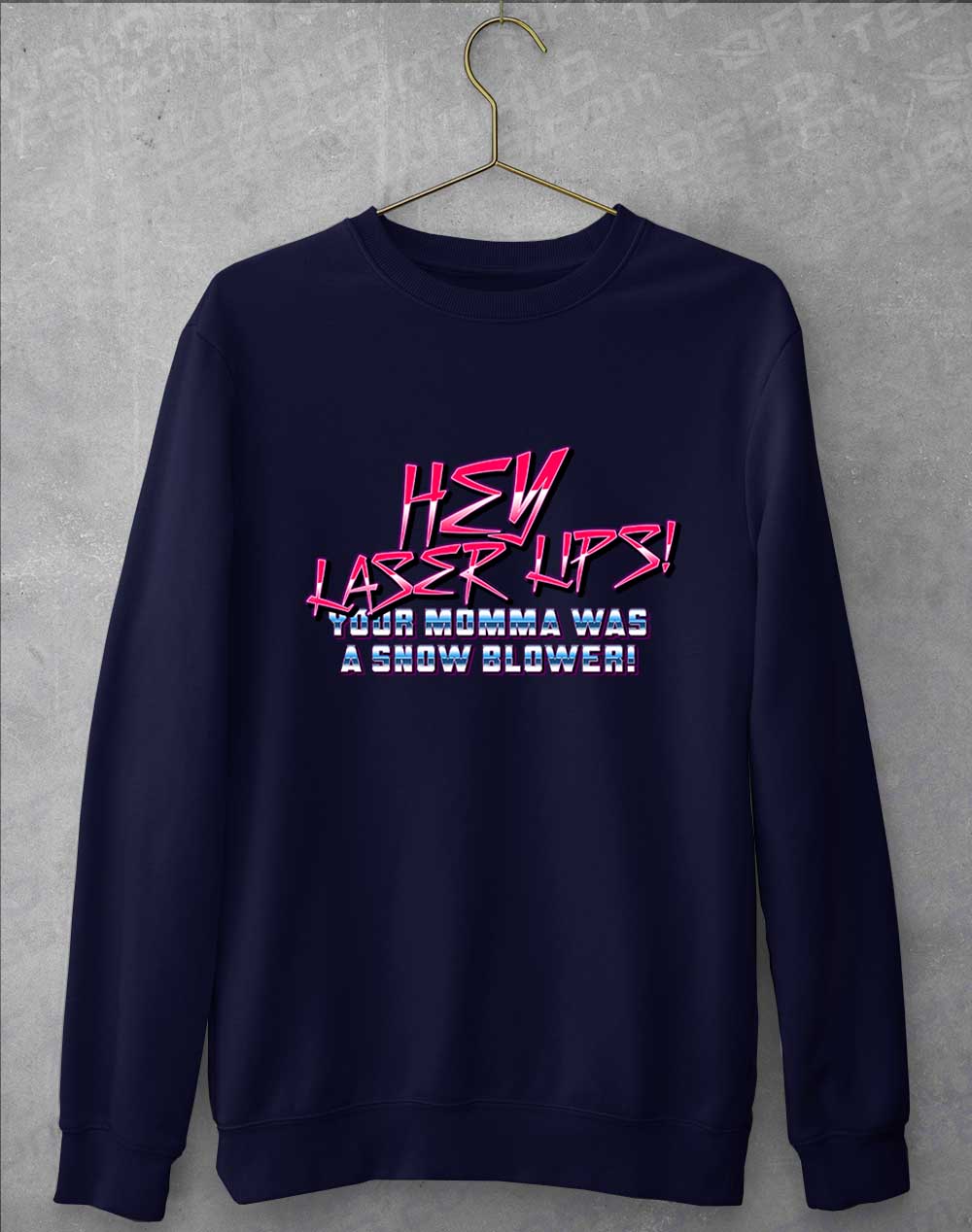 Oxford Navy - Hey Laser Lips Sweatshirt