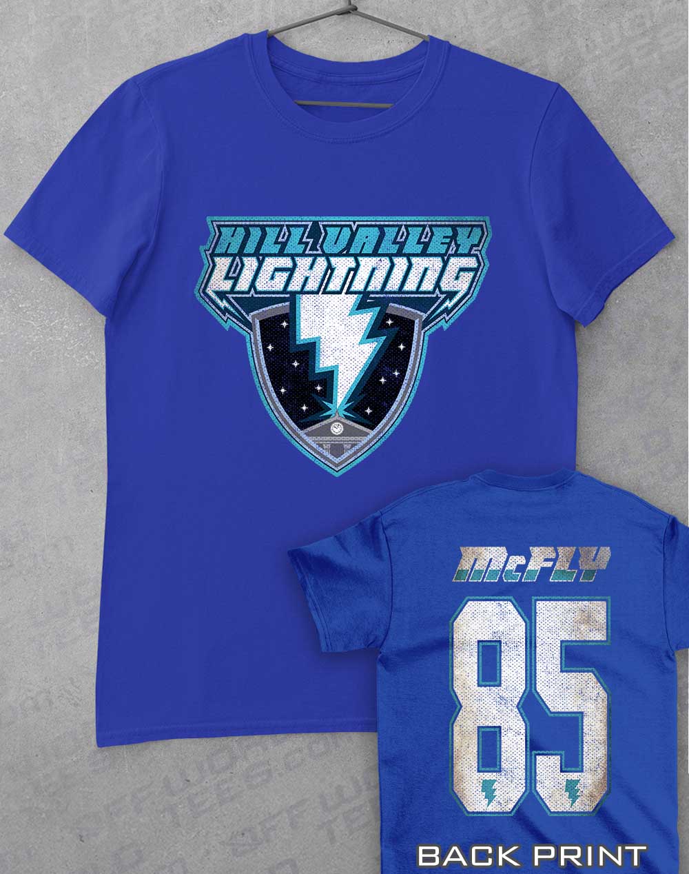 Royal - Hill Valley Lightning T-Shirt