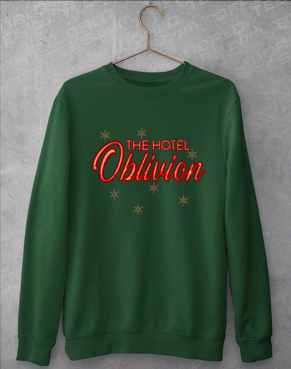 Bottle Green - Hotel Oblivion Sweatshirt