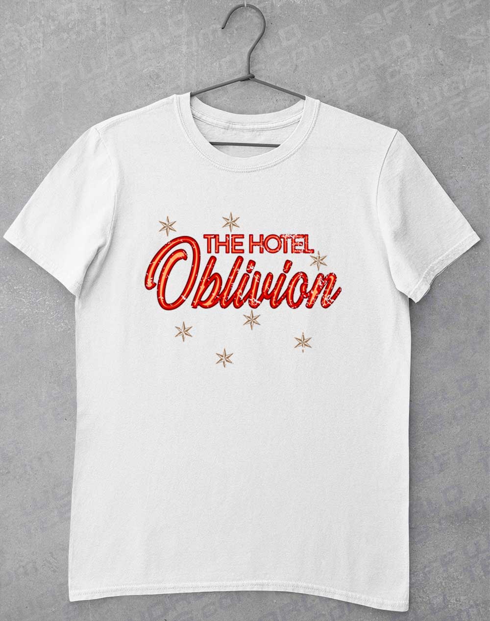 White - Hotel Oblivion T-Shirt