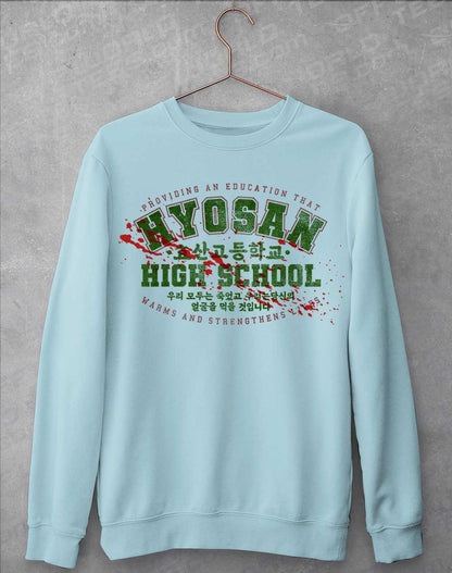 Sky Blue - Hyosan High School Sweatshirt