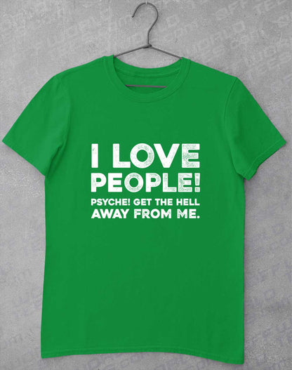 Irish Green - I Love People T-Shirt