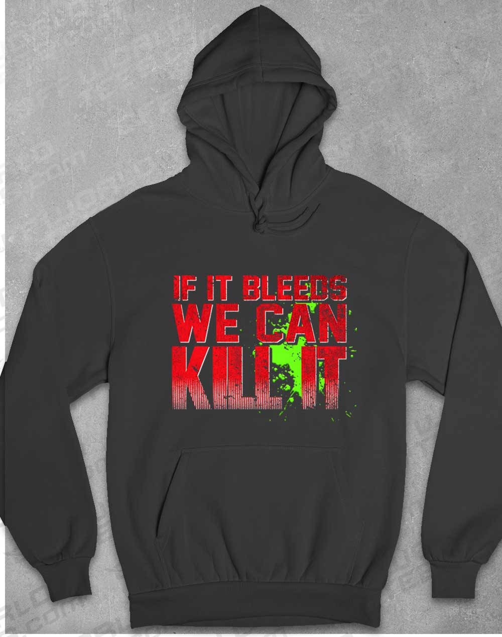Charcoal - If It Bleeds We Can Kill It Hoodie