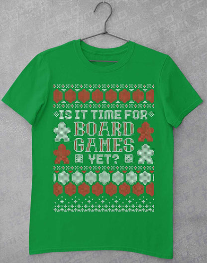 Irish Green - Is It Time For Board Games T-Shirt