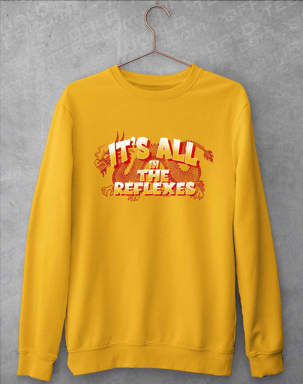 Gold - It's All in the Reflexes Sweatshirt