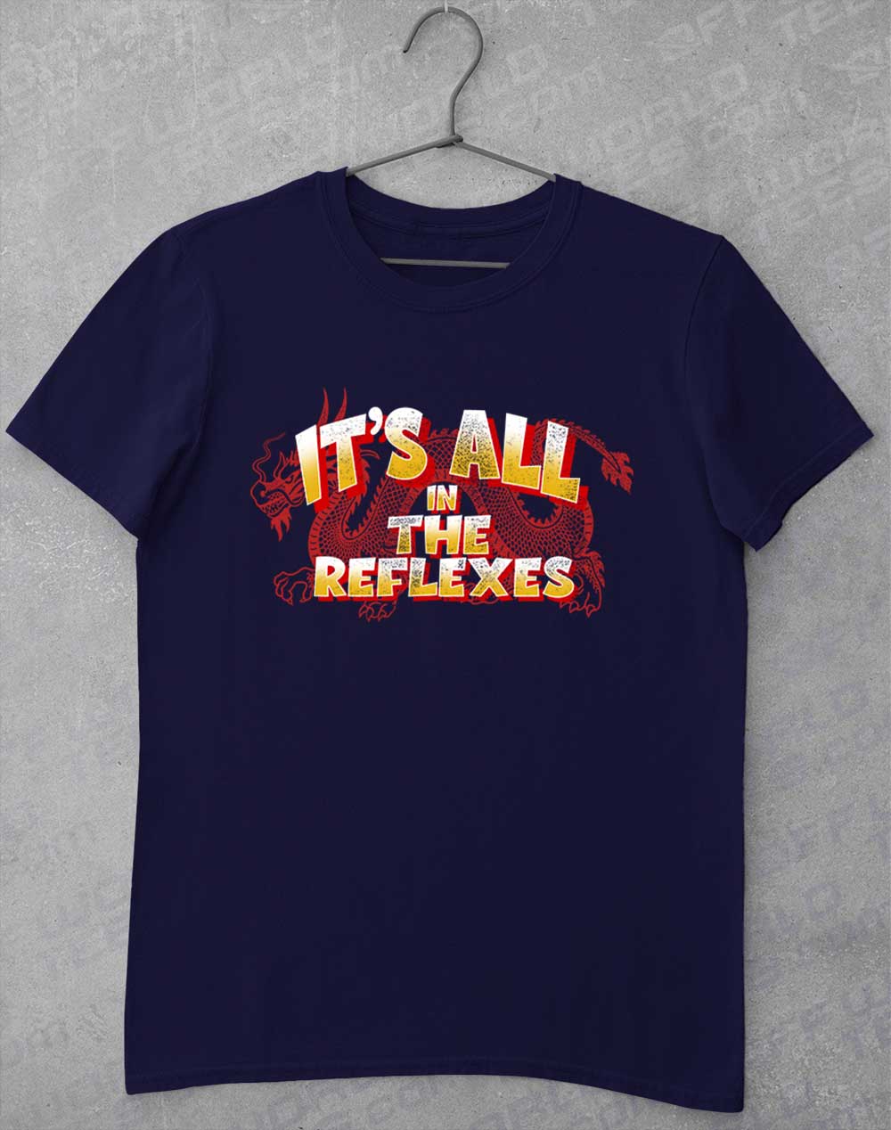 Navy - It's All in the Reflexes T-Shirt