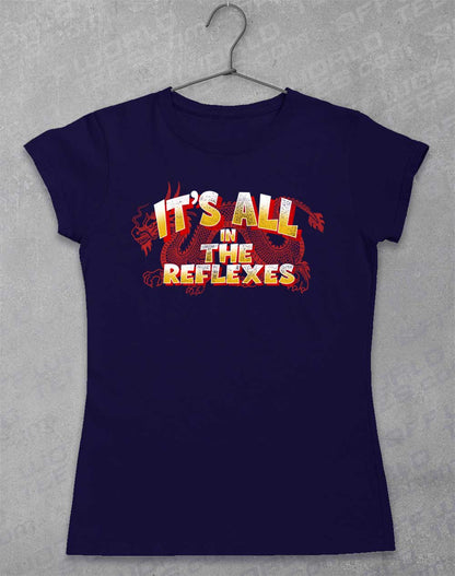 Navy - It's All in the Reflexes Women's T-Shirt
