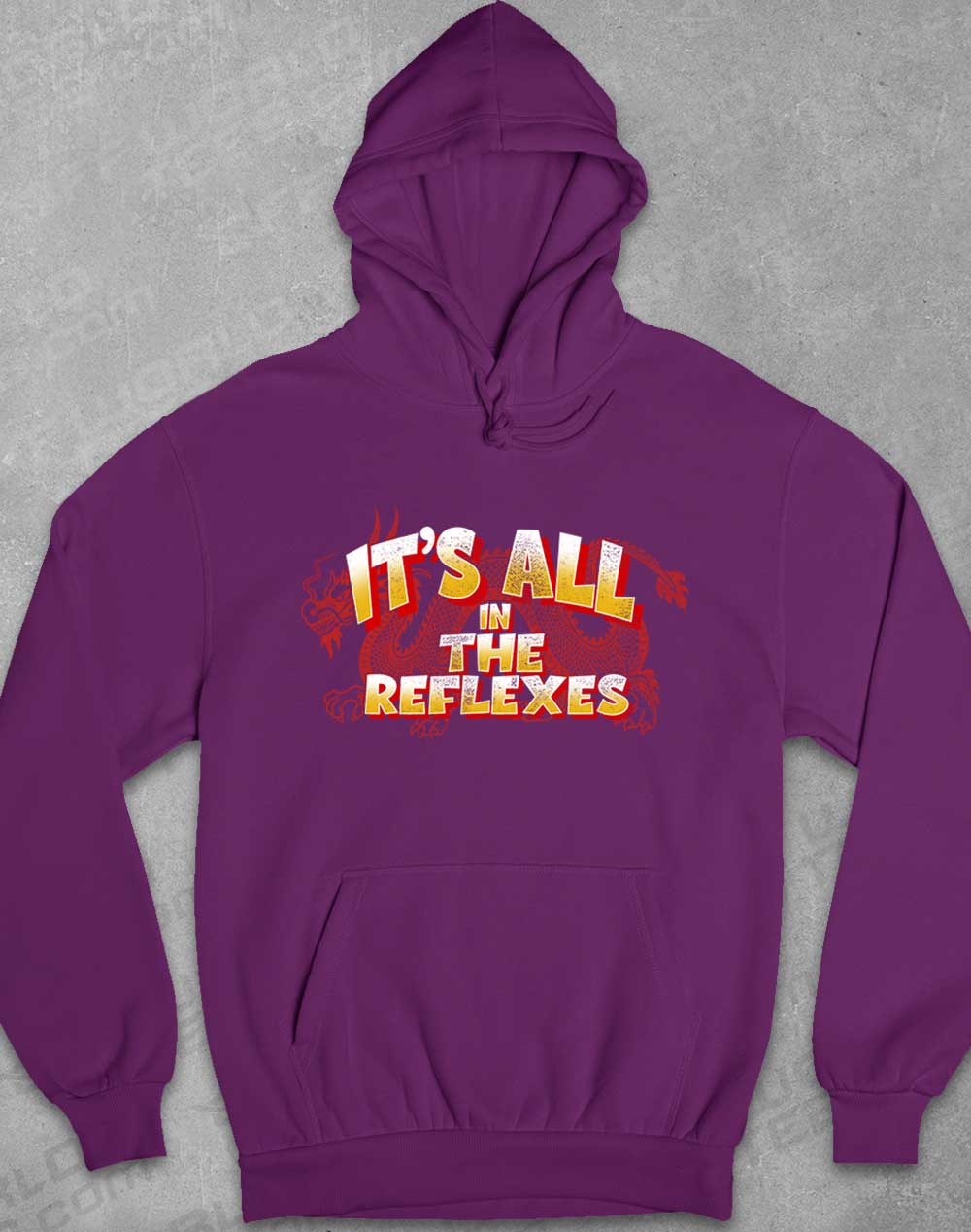 Plum - It's All in the Reflexes Hoodie