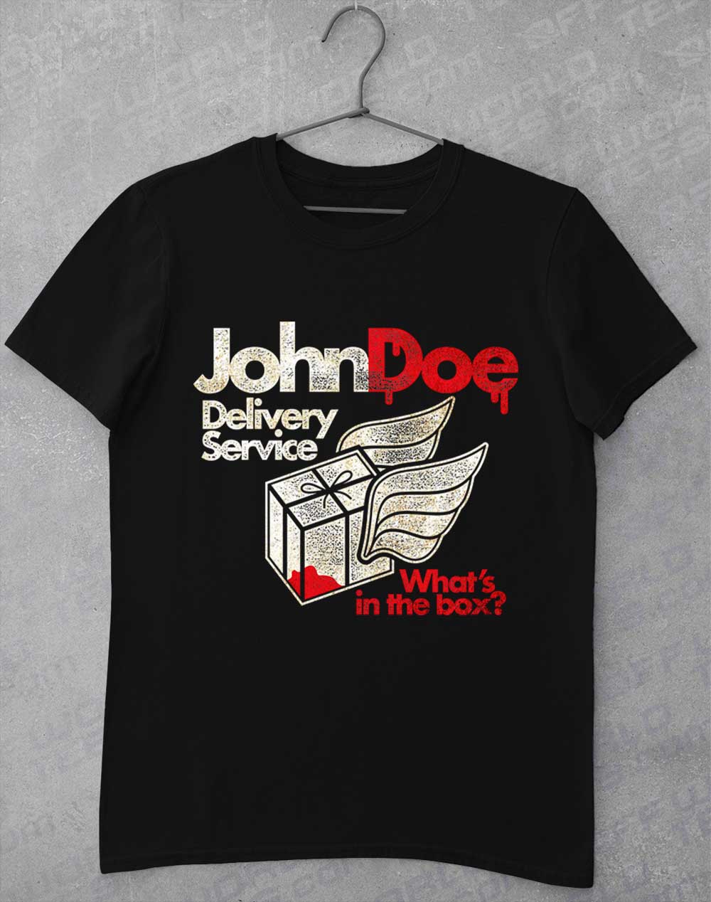 Black - John Doe Delivery Service T-Shirt