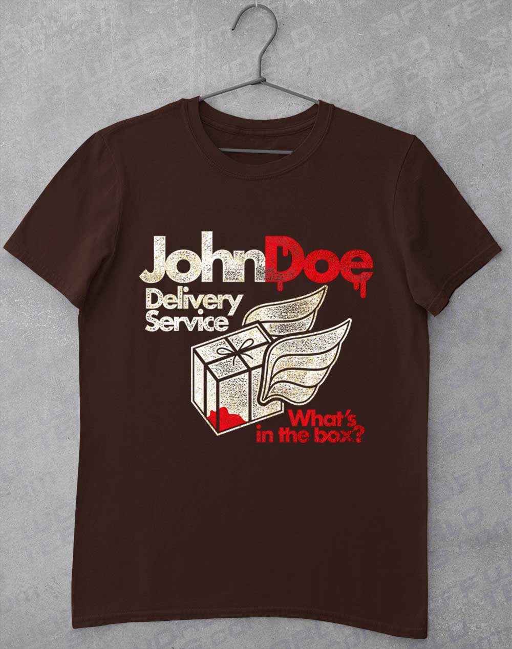 Dark Chocolate - John Doe Delivery Service T-Shirt
