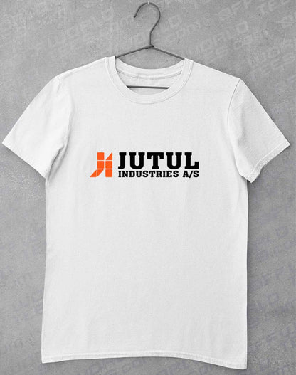 White - Jutul Industries T-Shirt