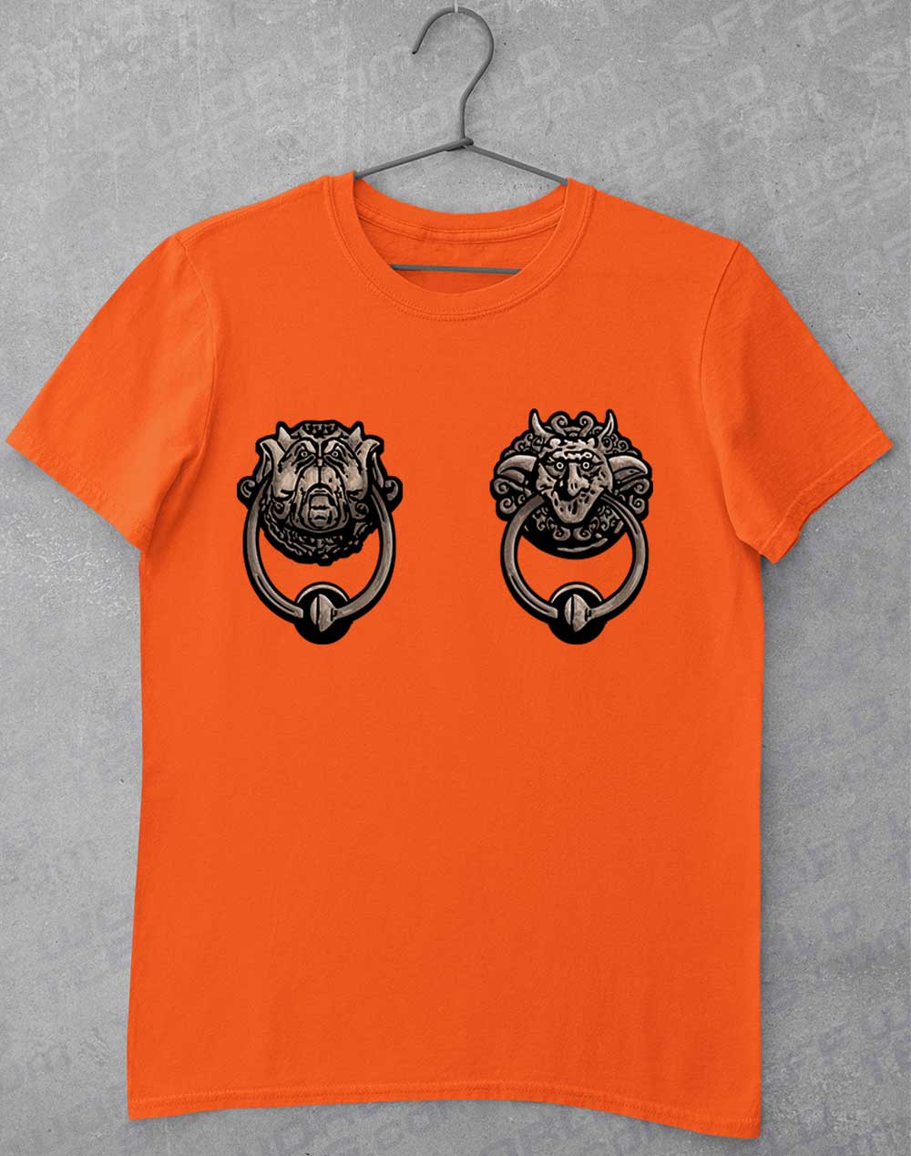 Orange - Knockers T-Shirt