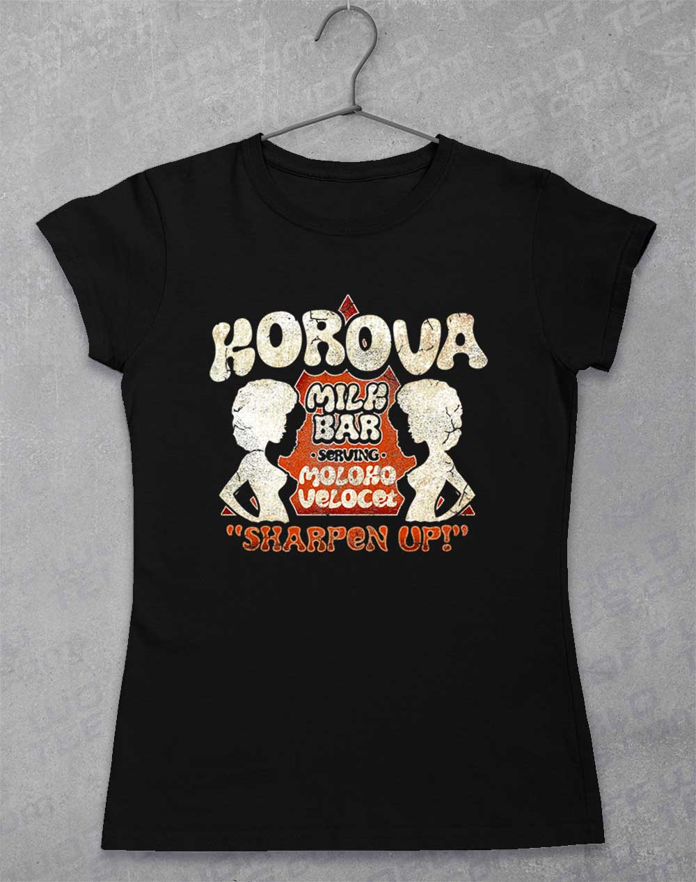 Black - Korova Milk Bar Women's T-Shirt