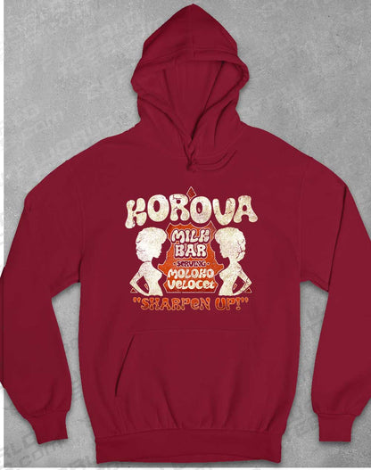 Burgundy - Korova Milk Bar Hoodie
