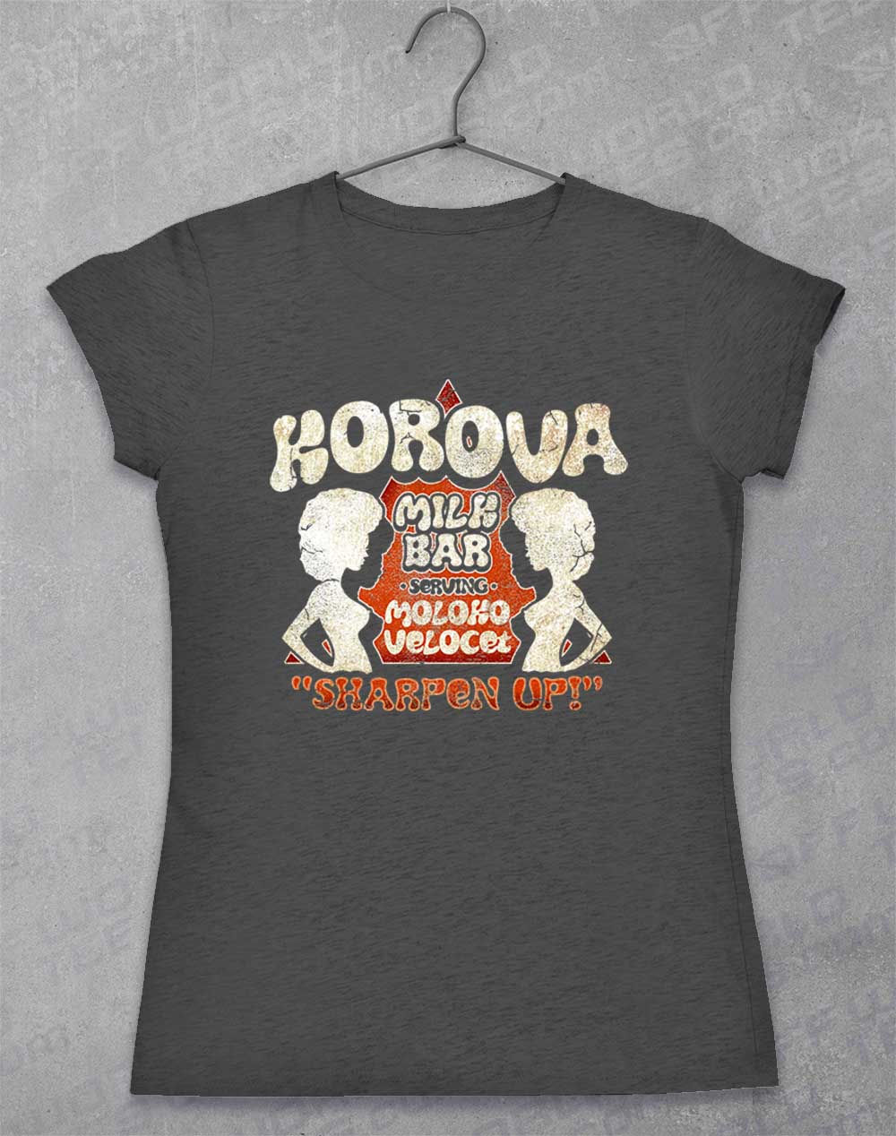 Dark Heather - Korova Milk Bar Women's T-Shirt