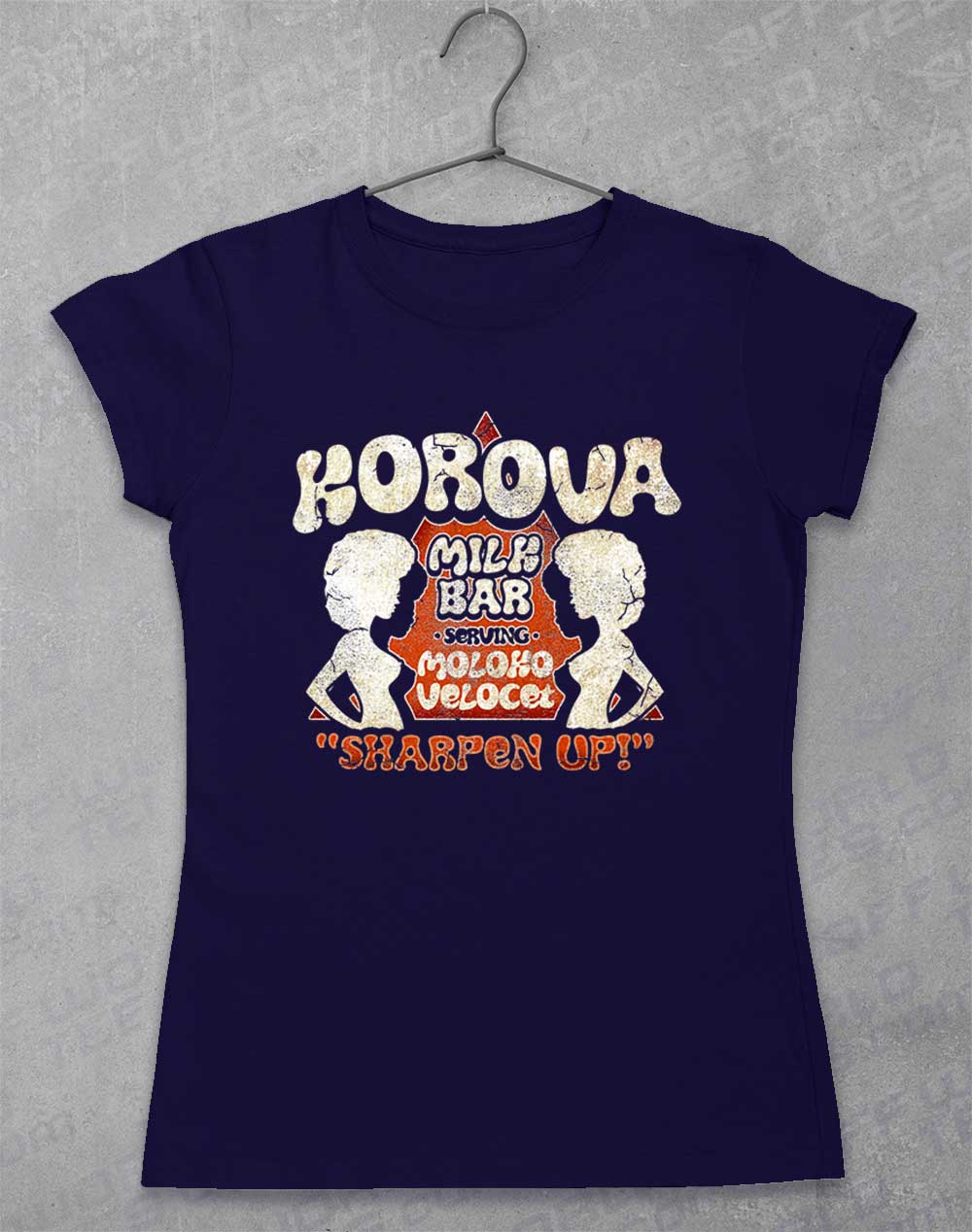 Navy - Korova Milk Bar Women's T-Shirt