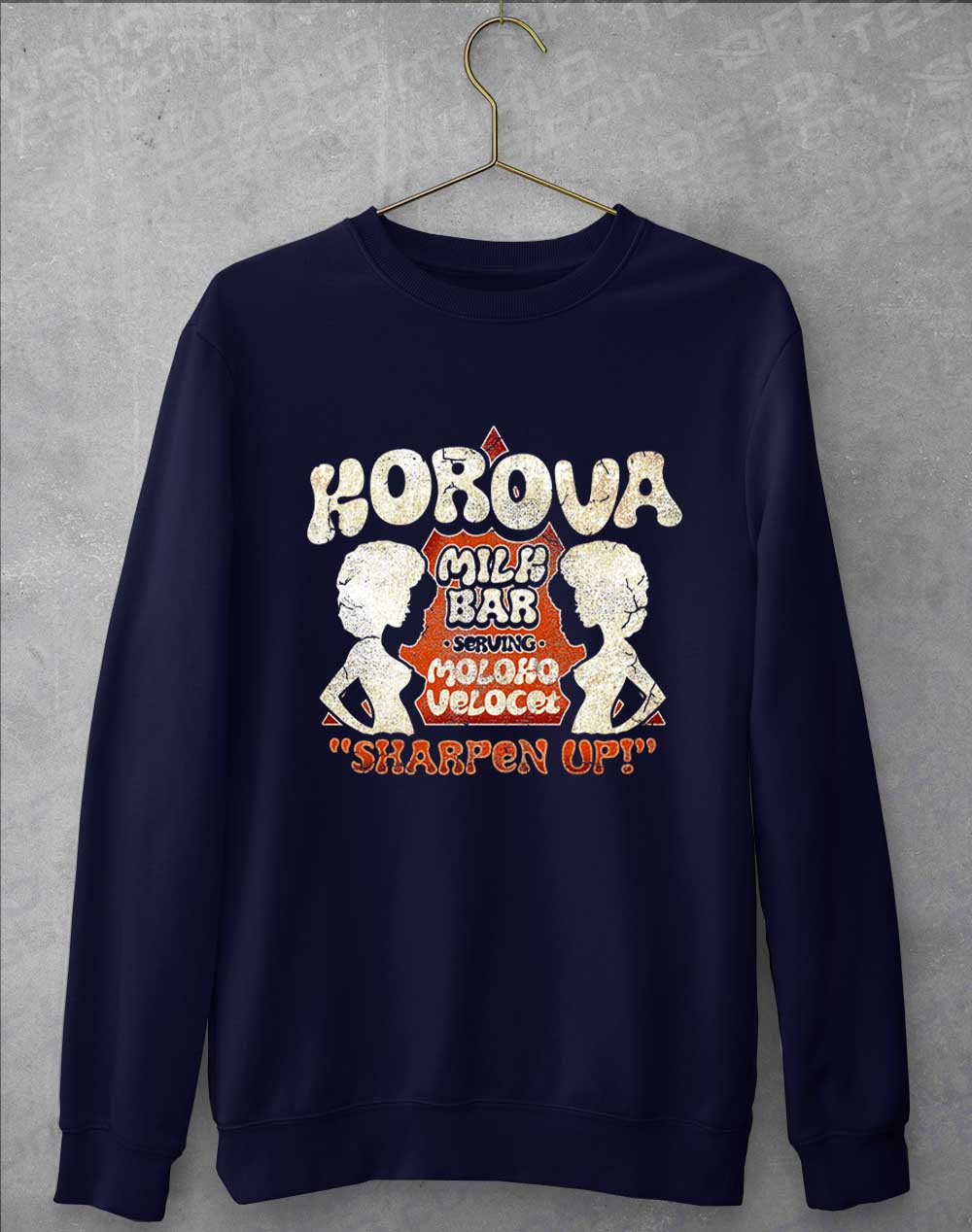 Oxford Navy - Korova Milk Bar Sweatshirt