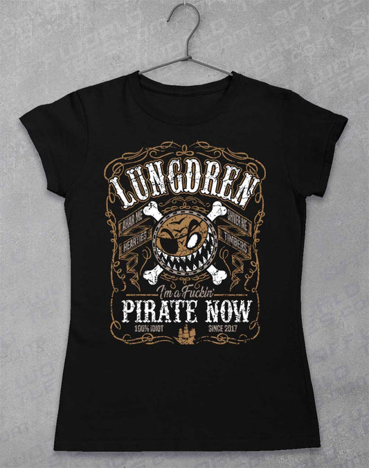 Black - LUNGDREN Pirate Now Women's T-Shirt