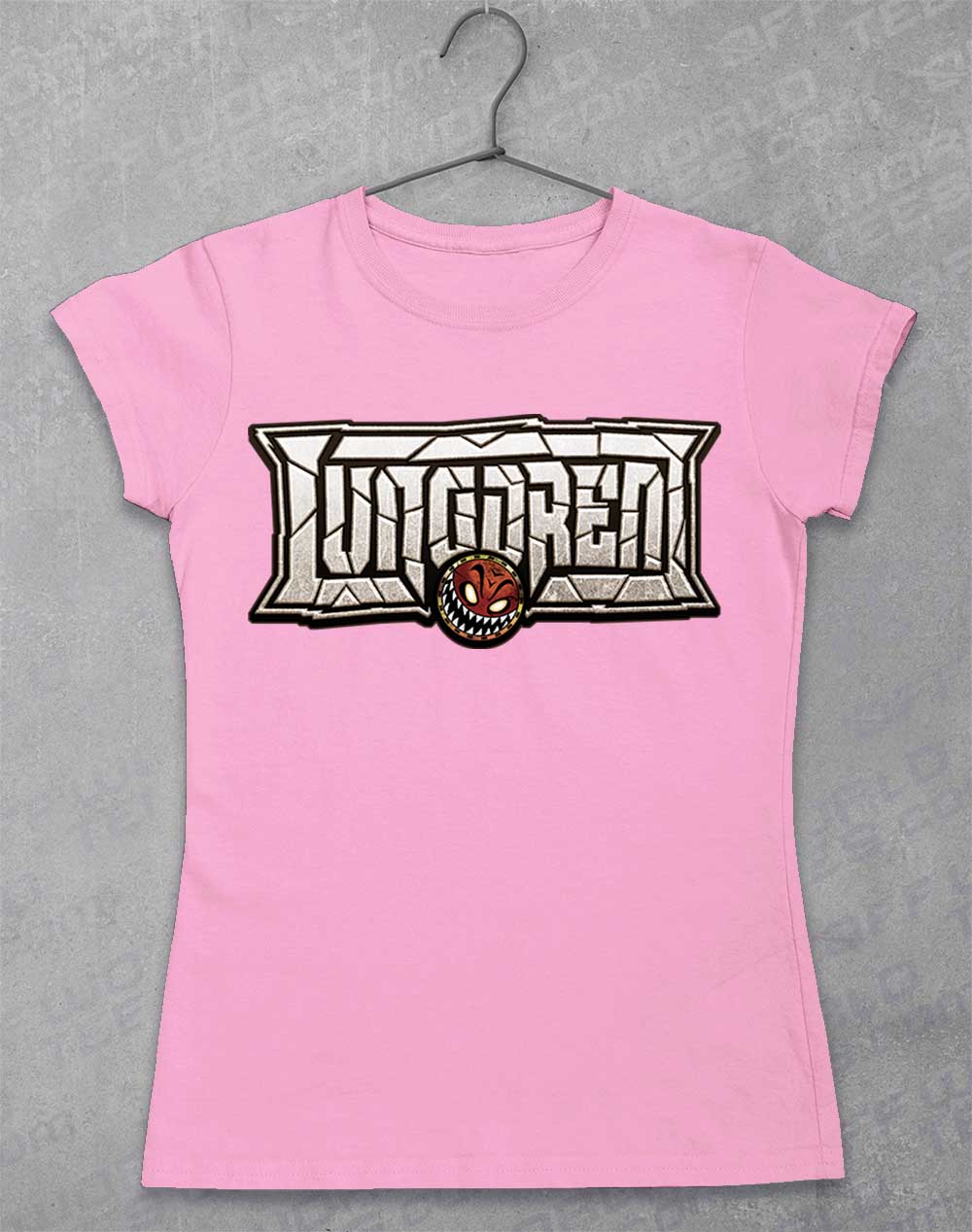 Light Pink - LUNGDREN Smashed Logo Women's T-Shirt