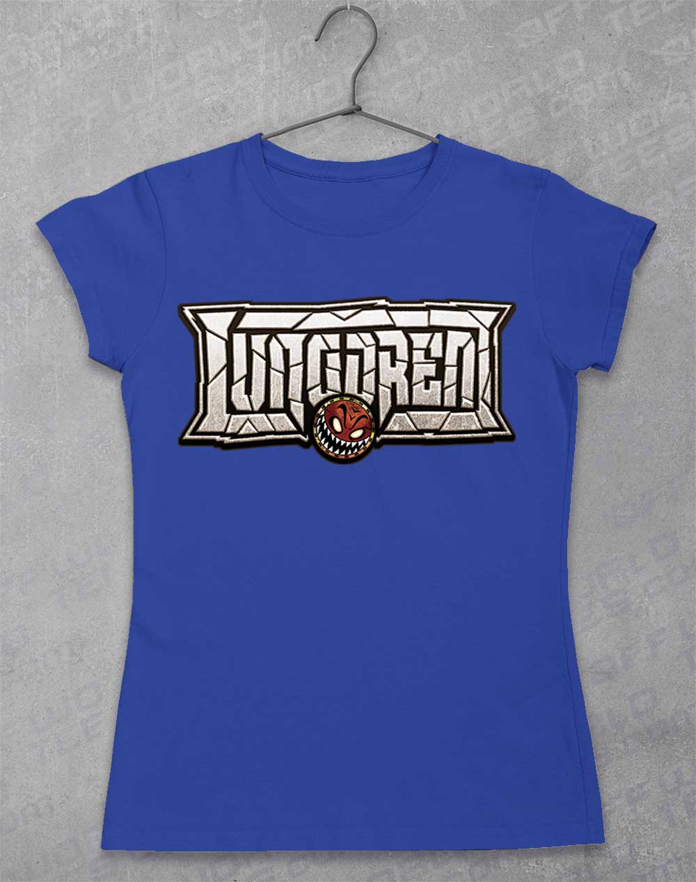 Royal - LUNGDREN Smashed Logo Women's T-Shirt