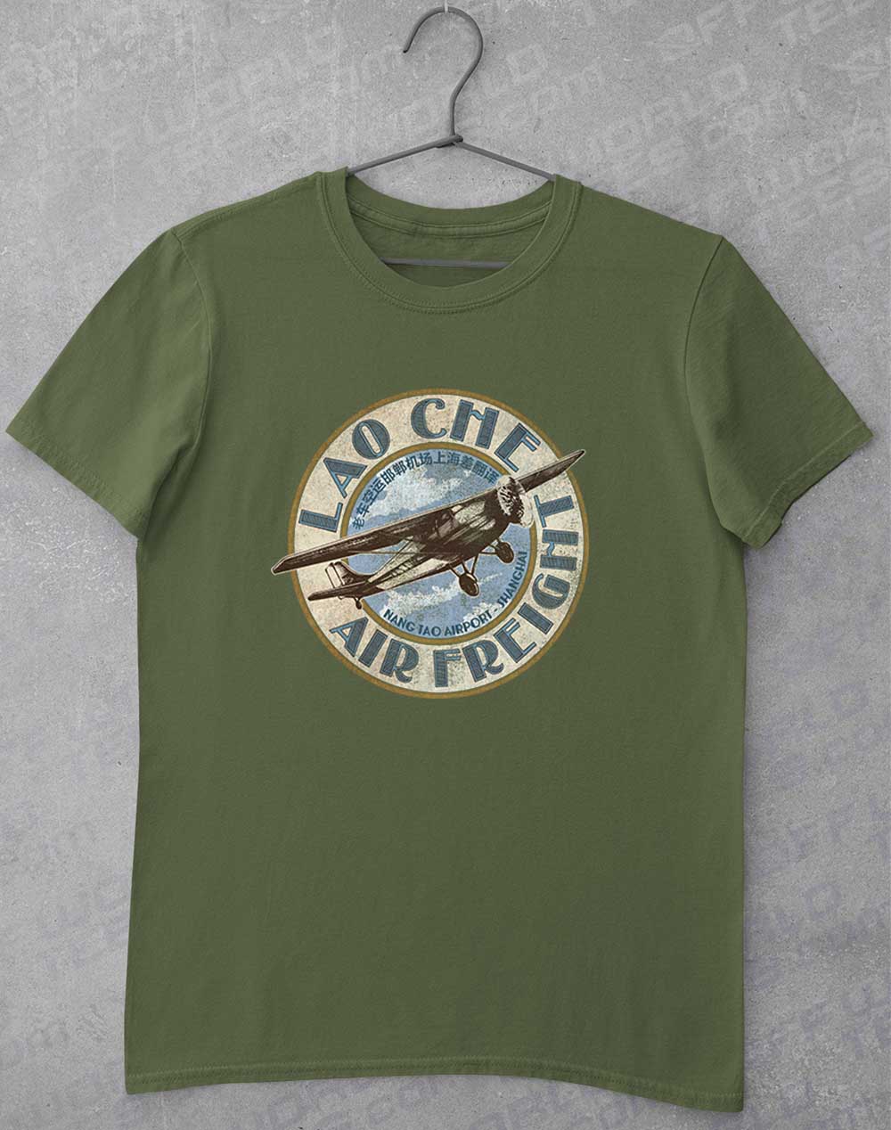 Military Green - Lao Che Air Freight T-Shirt