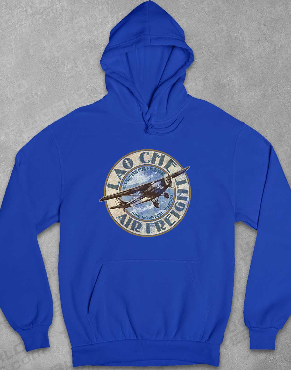 Royal Blue - Lao Che Air Freight Hoodie